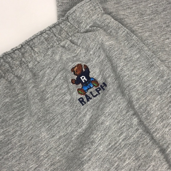 Vintage Ralph Lauren Sleep Pants w/ Bear Small - Picture 2 of 3